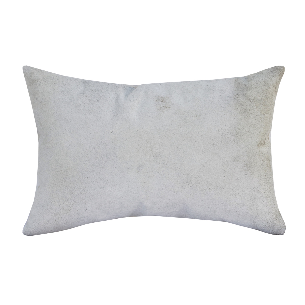 16 x 24 in. Faux Leather Zippered Pillow, Ivory