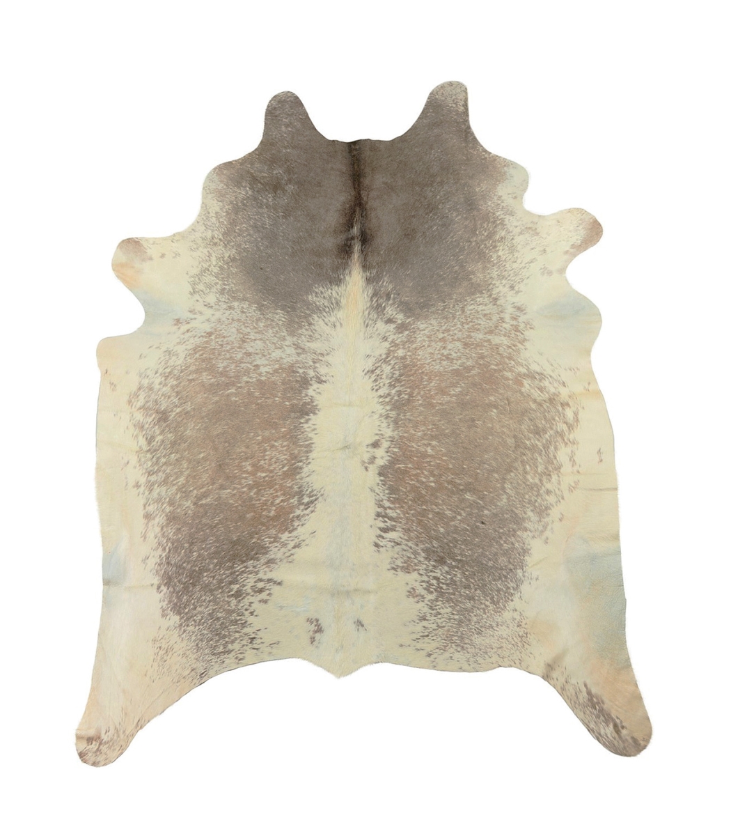 544337 6 x 7 ft. Brown & White Cowhide Hand Knotted Area Rug