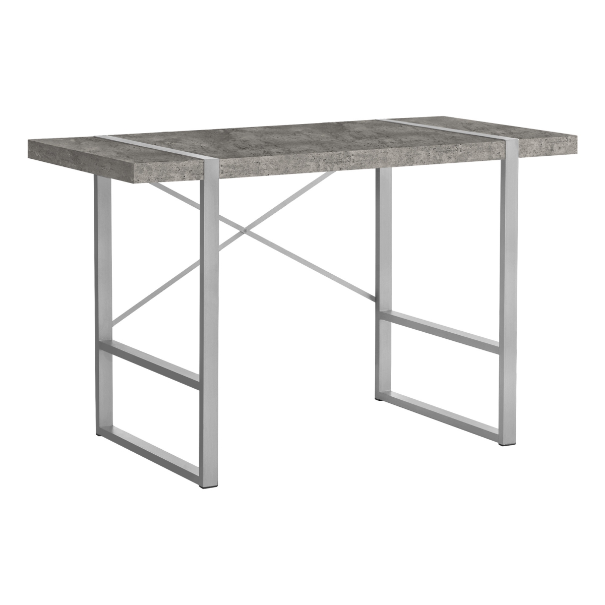 489869 49 in. Computer Desk, Gray
