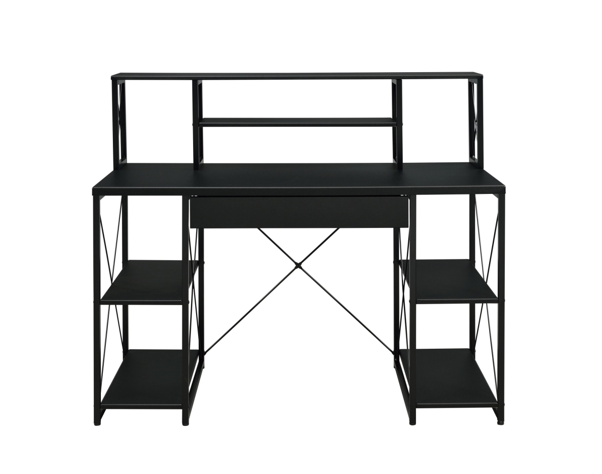 491449 47 in. Computer Desk, Black