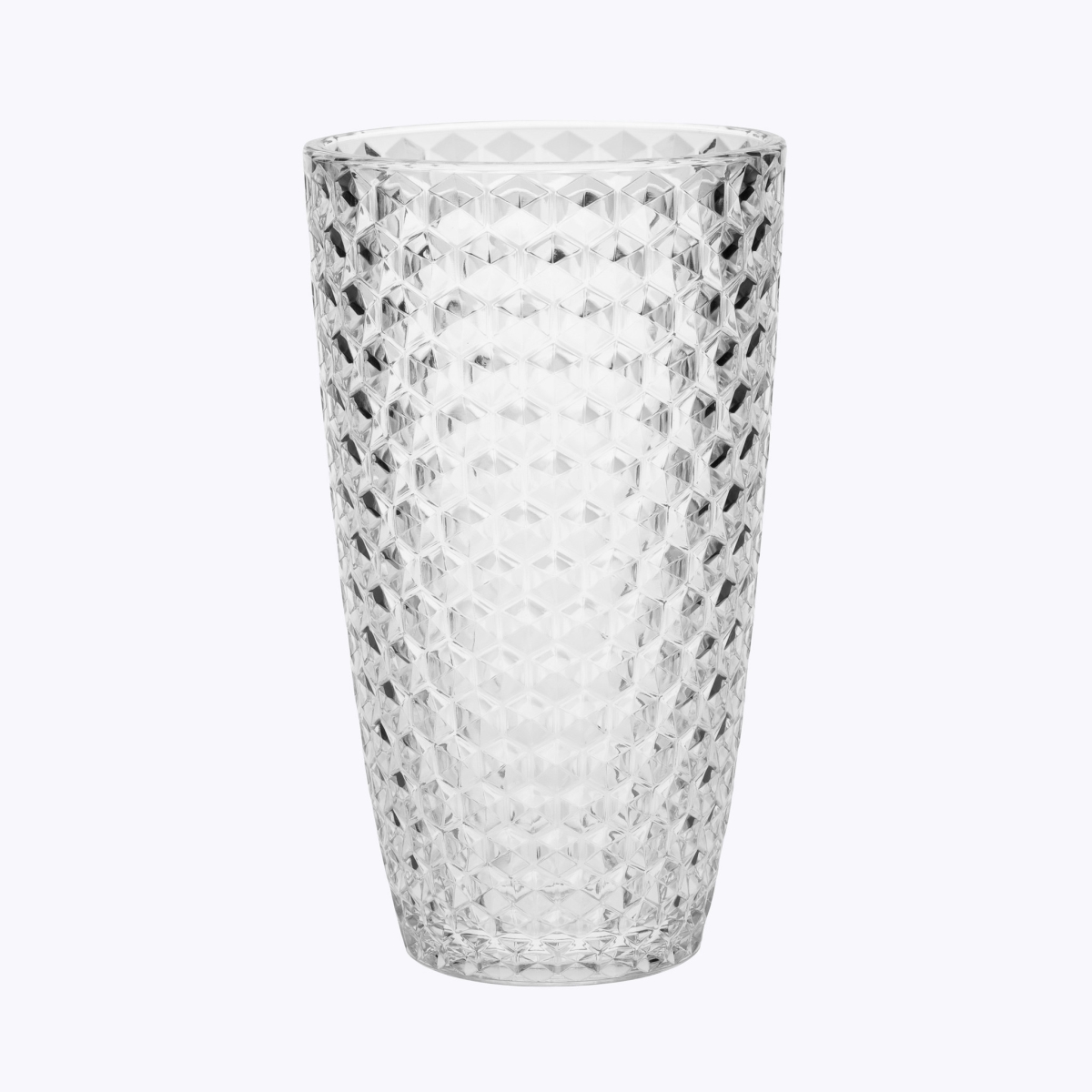 Picture of HomeRoots 521165 Acrylic Stemless Highball Glass, Clear - Set of 4