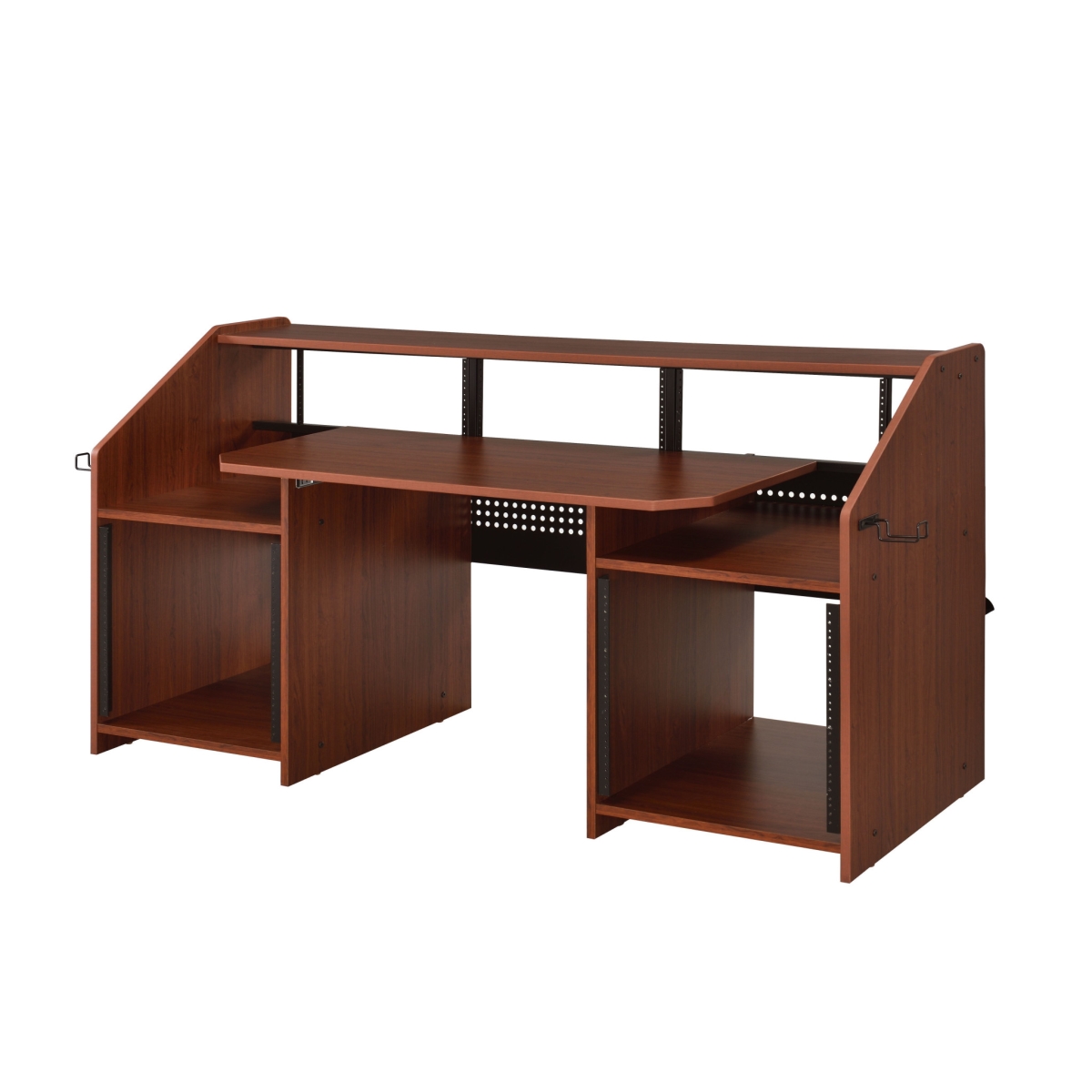 71 in. Computer Desk, Brown