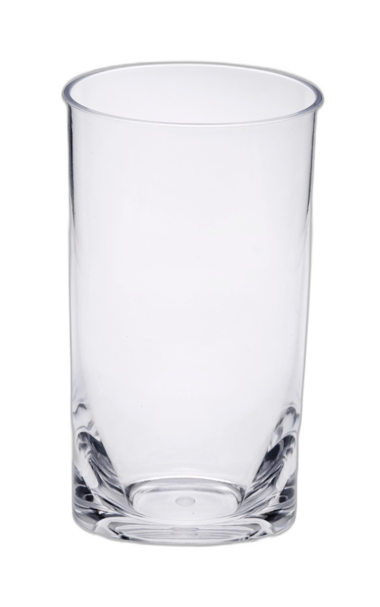 Picture of HomeRoots 521163 Acrylic Stemless Highball Glass, Clear - Set of 4