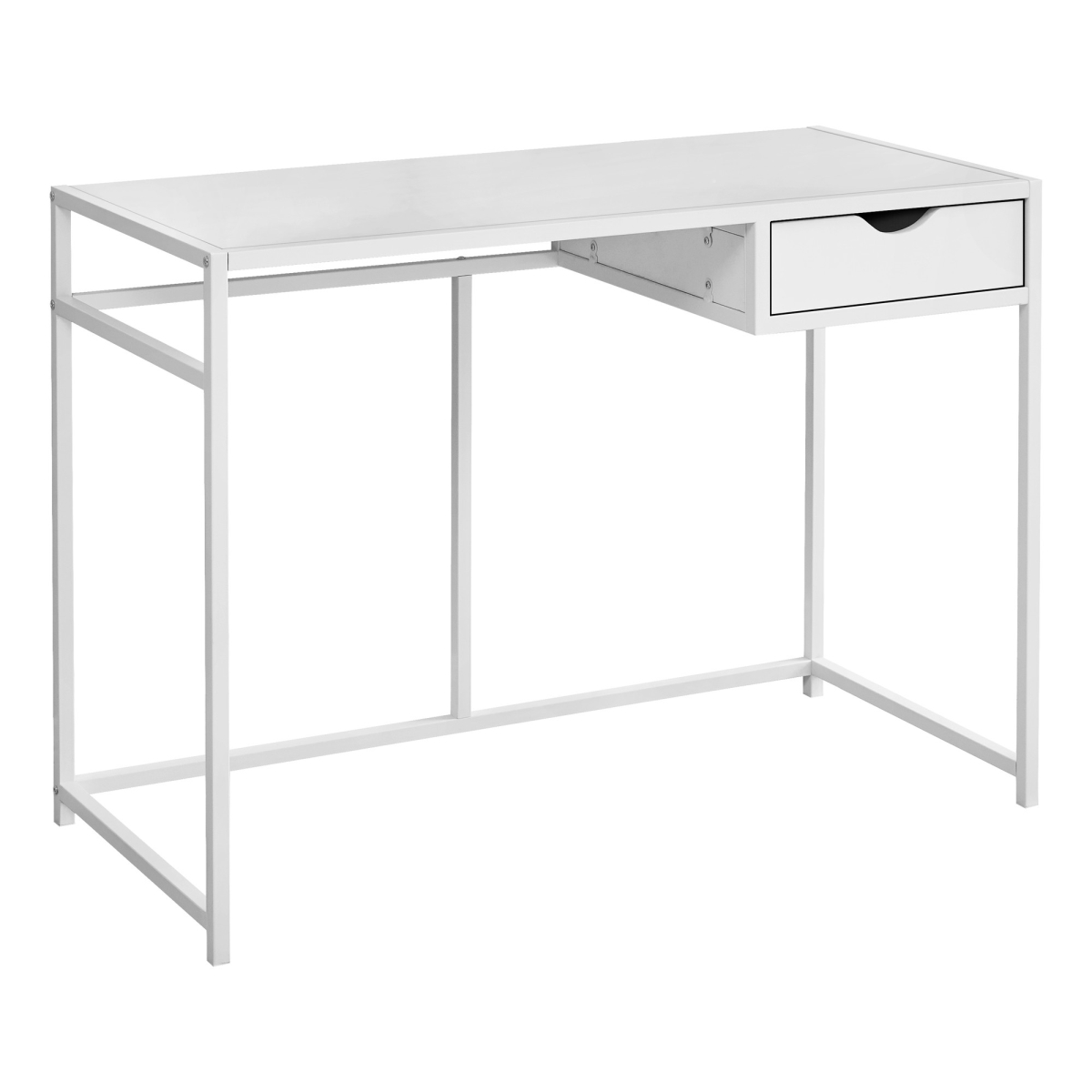 489827 42 in. Computer Desk, White
