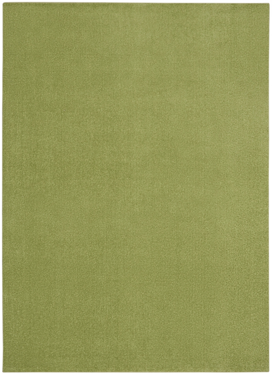 6 x 9 ft. Green Non Skid Indoor & Outdoor Rectangle Area Rug