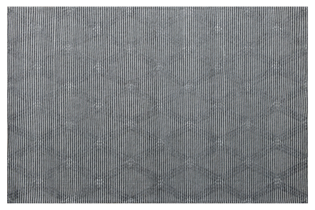 5 x 8 ft. Grey & Ivory Geometric Hand Woven Non Skid Rectangle Area Rug