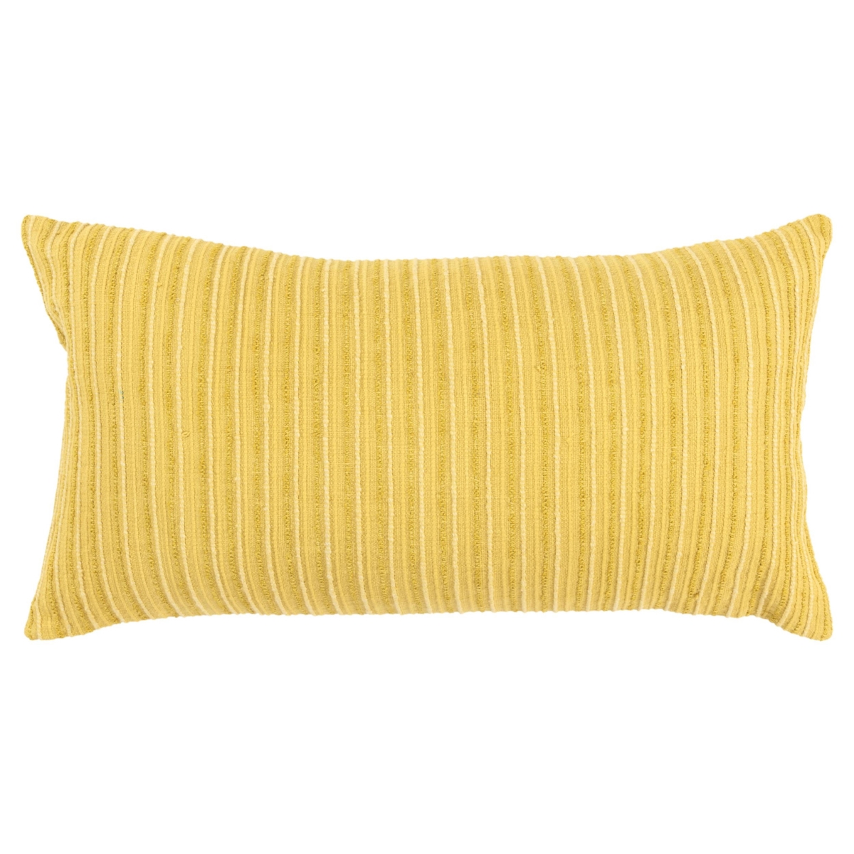 14 x 14 in. Yellow Cotton Blend Pillow