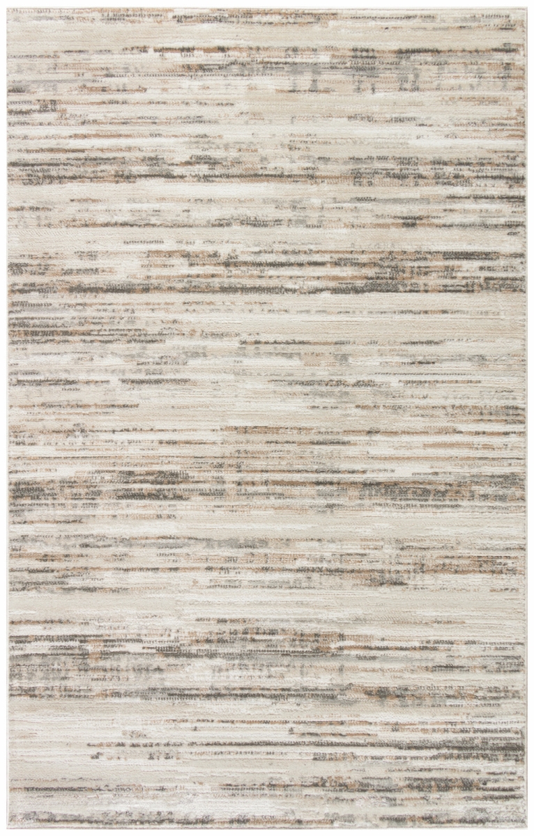 4 x 6 ft. Cream Abstract Distressed Rectangle Area Rug