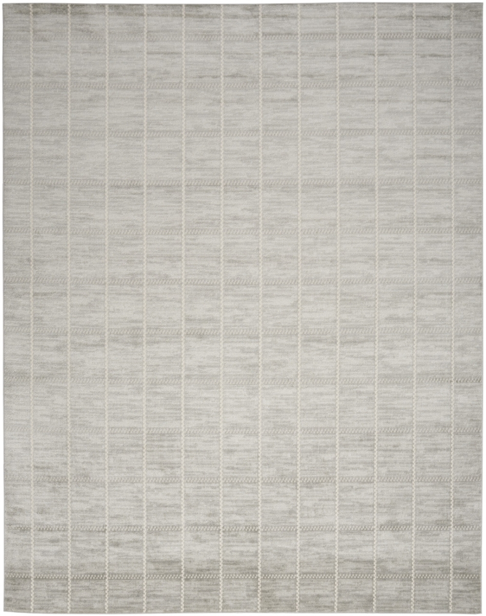 553174 9 x 12 ft. Grey Geometric Rectangle Area Rug