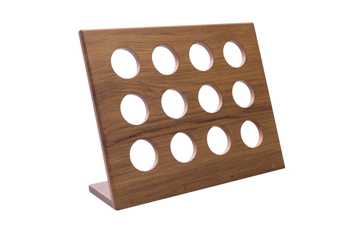 Picture of HomeRoots 478227 12.00 in. Free Standing Wood Coffee Storage & Accessories