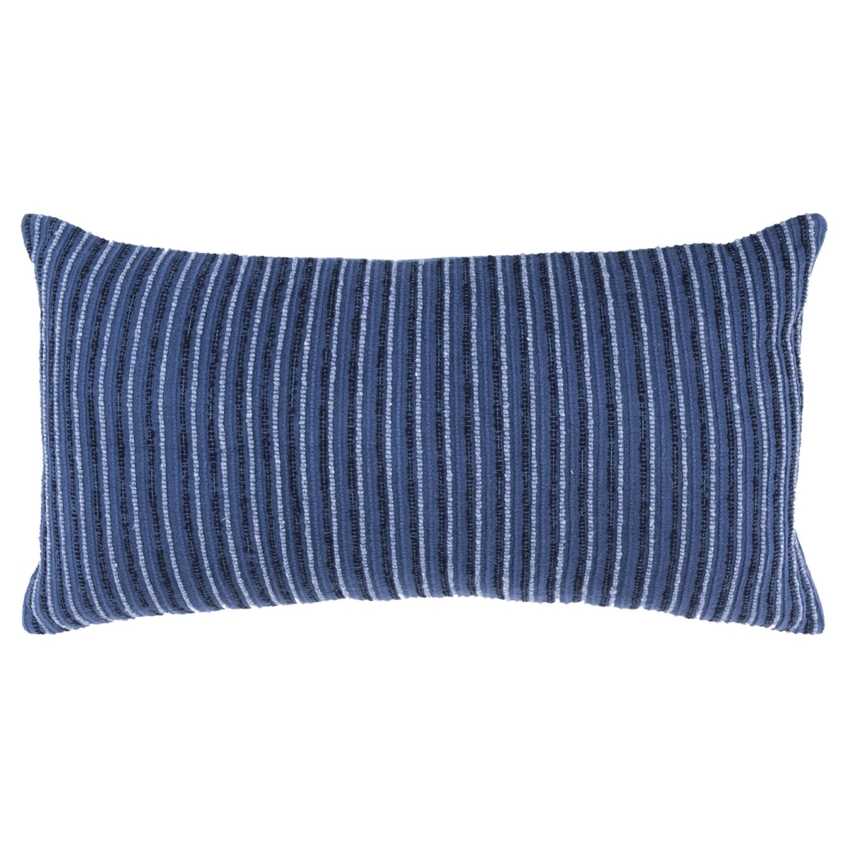 14 x 14 in. Blue Cotton Blend Pillow