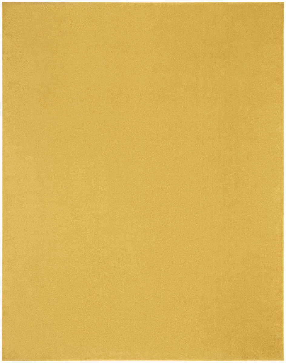 479638 7 x 10 ft. Yellow Non Skid Indoor & Outdoor Rectangle Area Rug