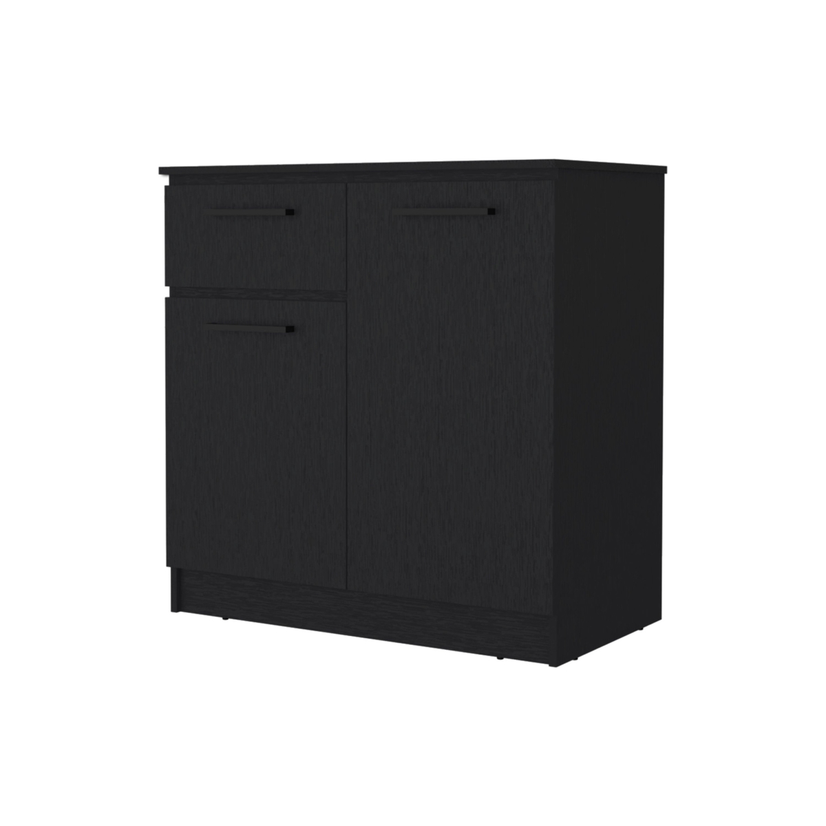 534917 36 in. Black Drawer Dresser