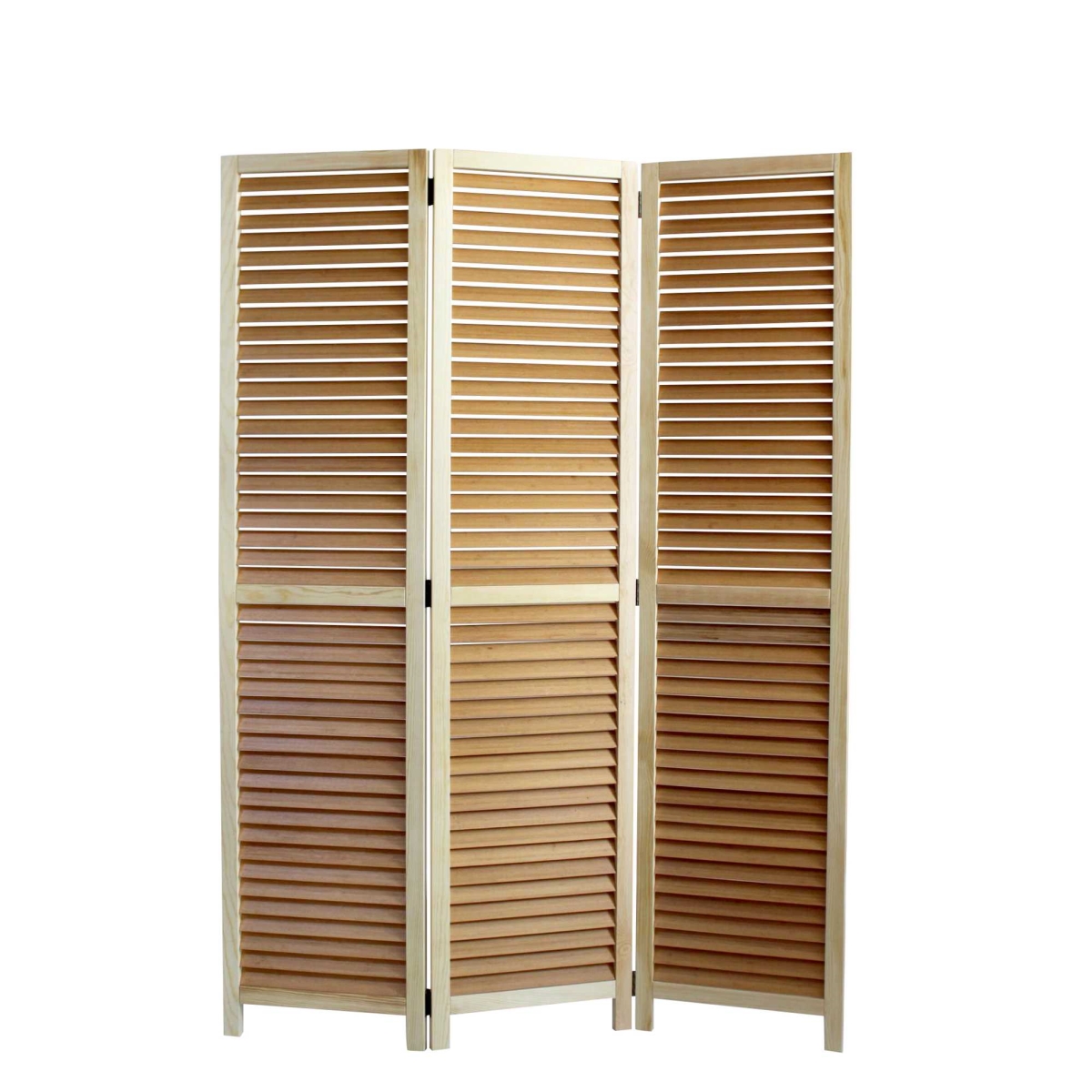 277092 47 x 67 in. Natural Wood Screen