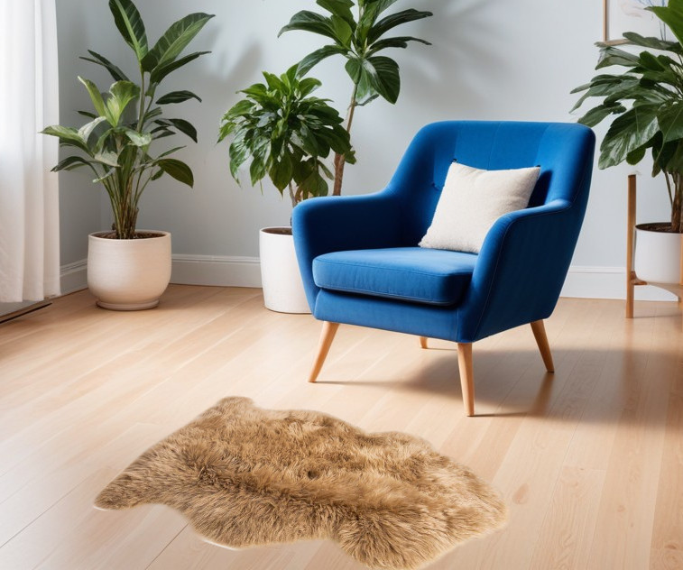 382900 Natural Animal Print Area Rug