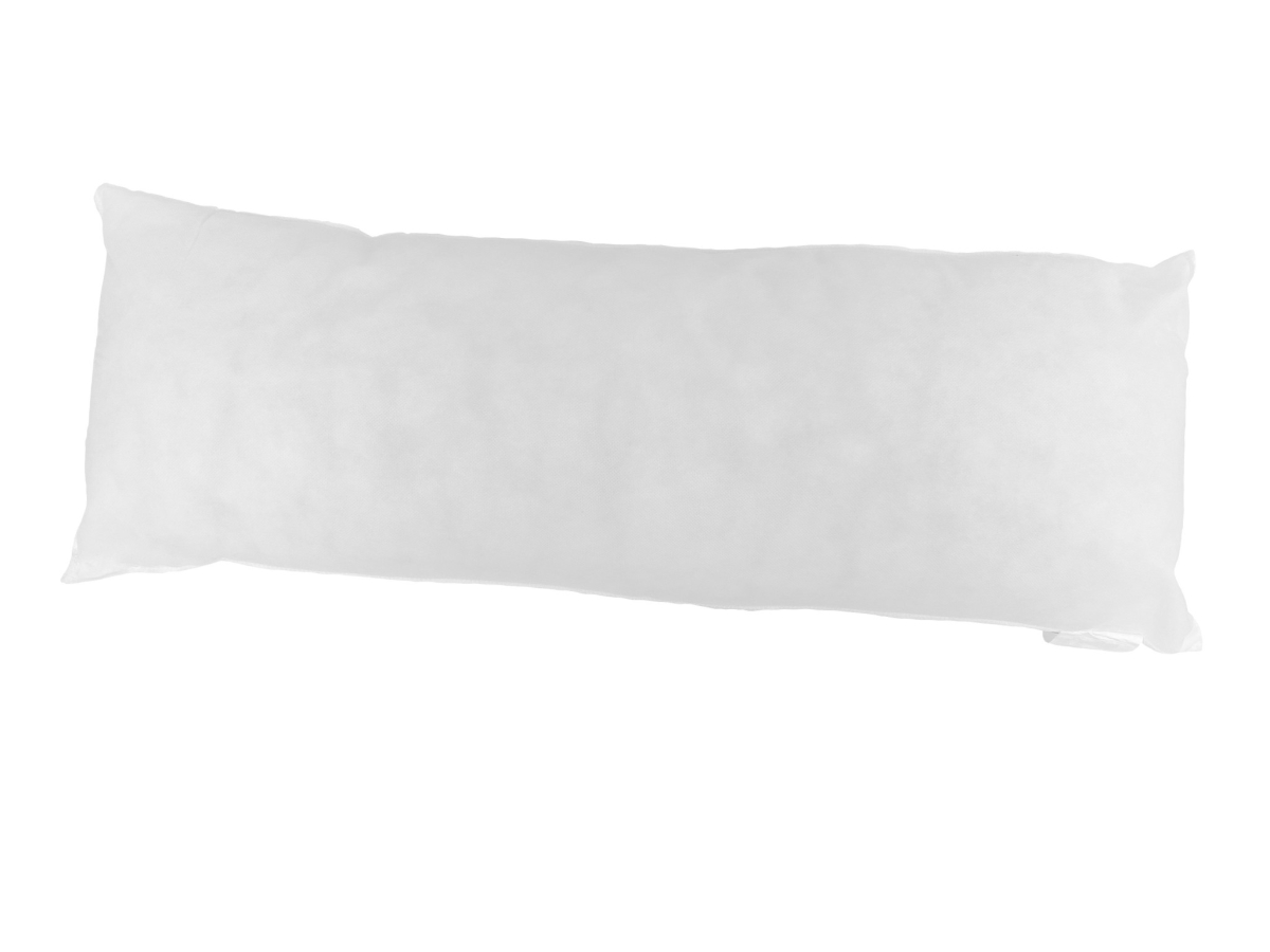 534273 14 x 28 in. White Throw Pillow Insert