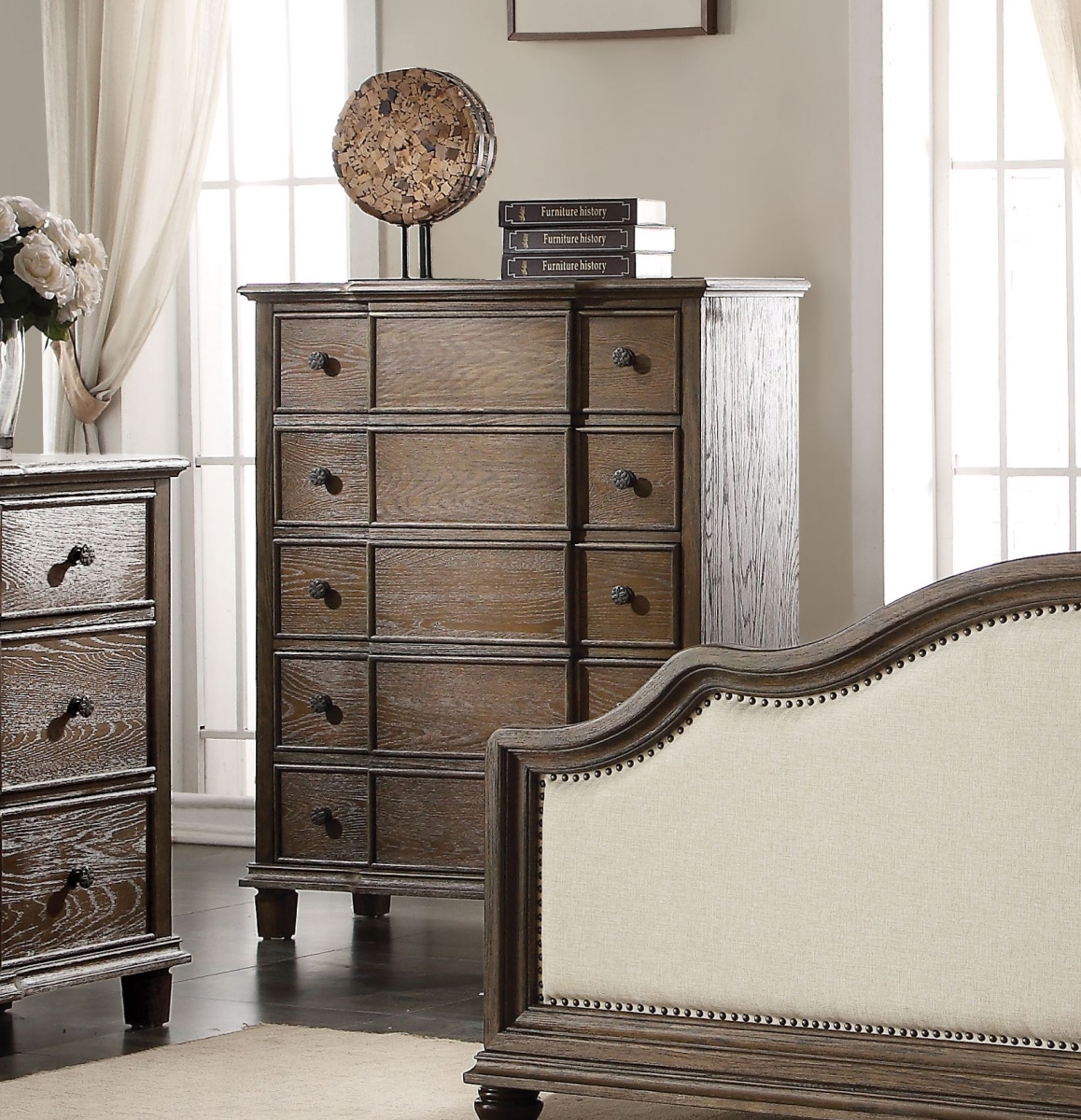 Weathered Oak Chest