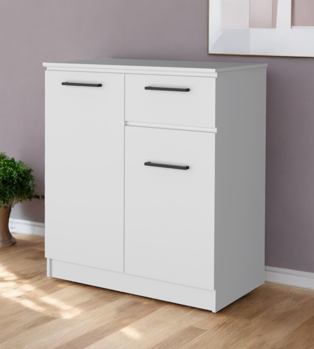 544056 36 in. White Drawer Combo Dresser