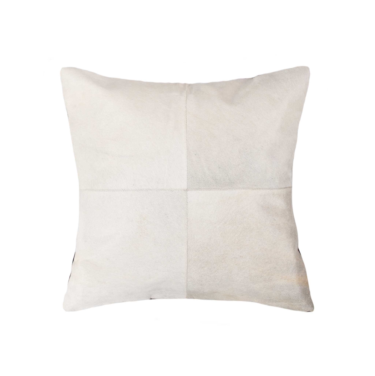 Picture of HomeRoots 317038 18 in. Cowhide Pillow - Off White
