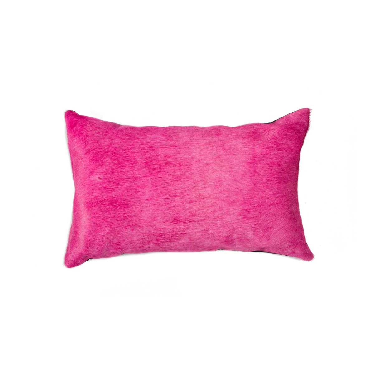 Picture of HomeRoots 317060 12 x 20 in. Cowhide Pillow - Fuschia