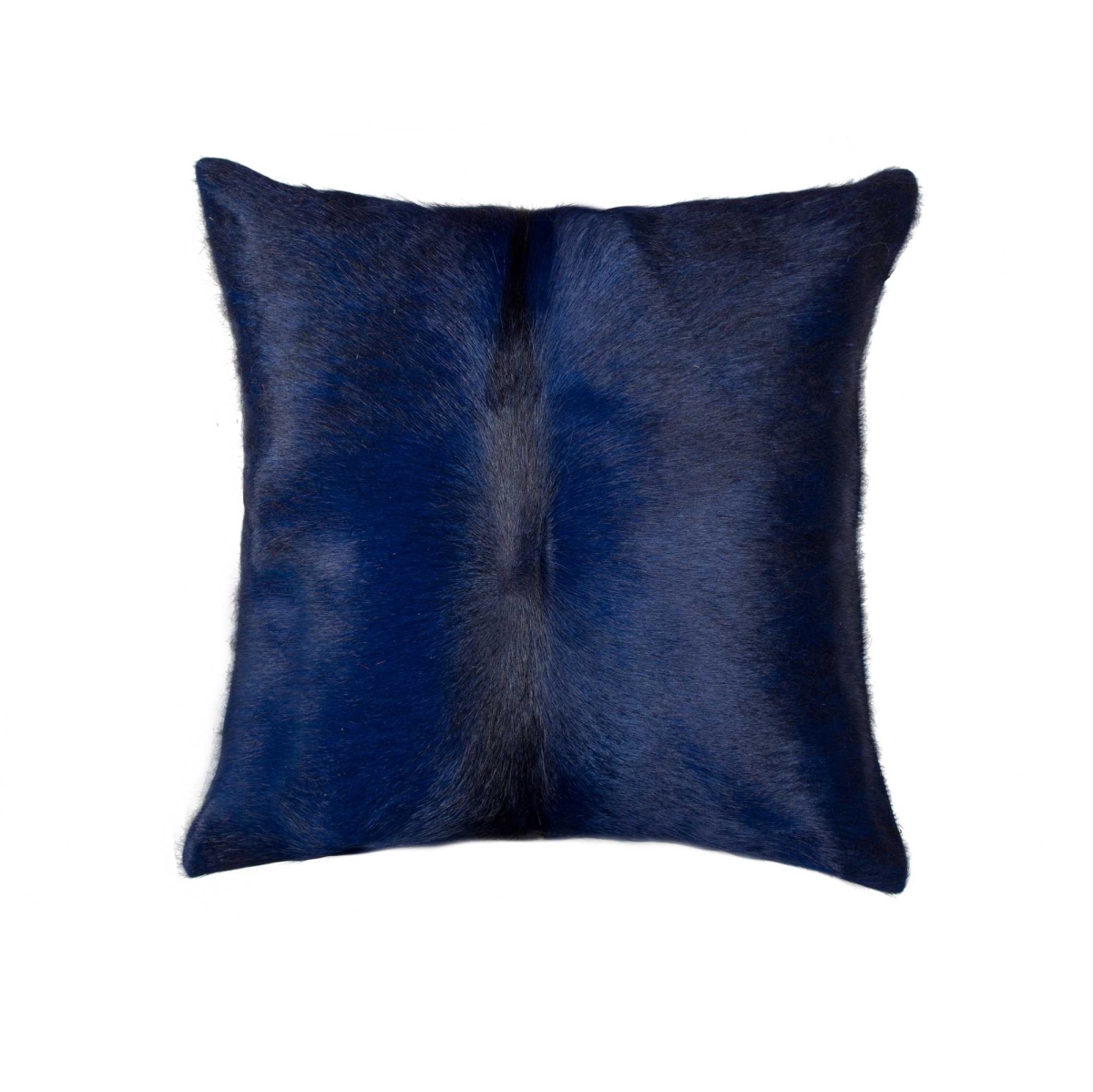 Picture of HomeRoots 317064 18 in. Cowhide Pillow - Navy