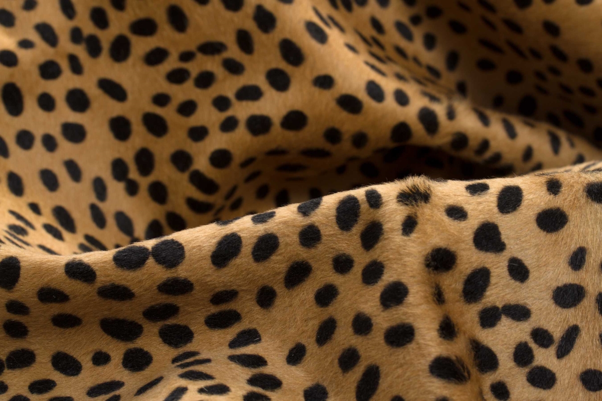 317330 5 x 7 in. Cowhide Rug - Cheetah