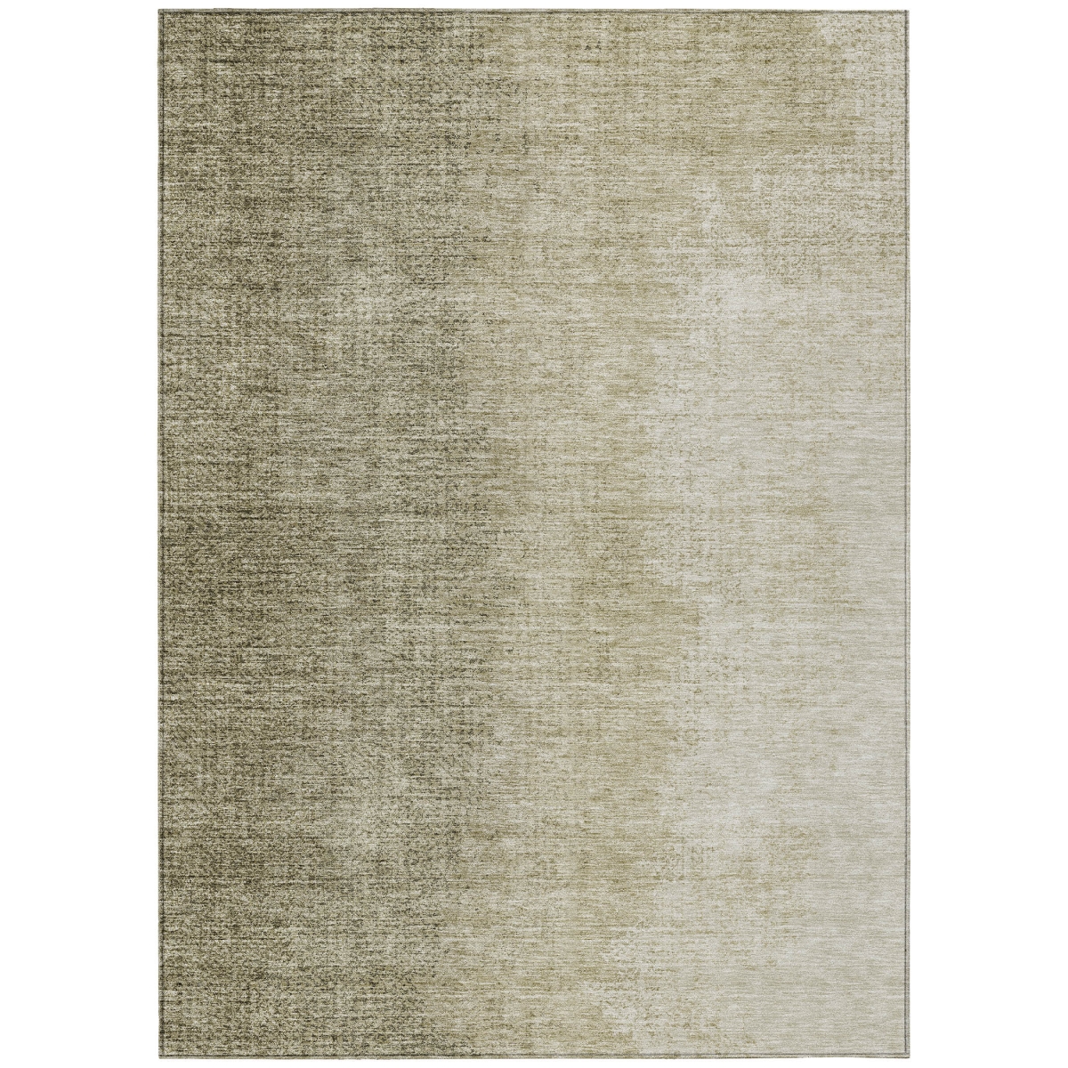 588213 10 x 14 ft. Abstract Washable Indoor & Outdoor Rectangle Area Rug, Brown, Beige & Taupe