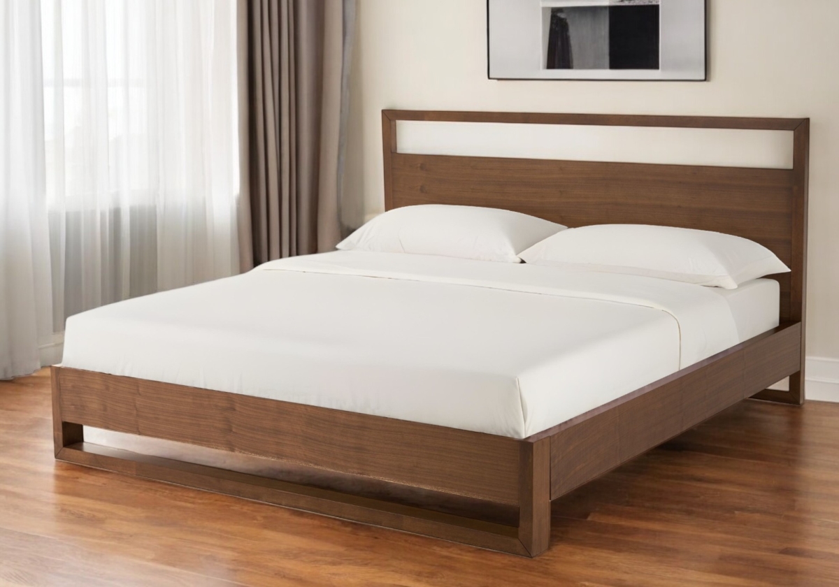 486187 Wood & California King Bed Frame - Brown