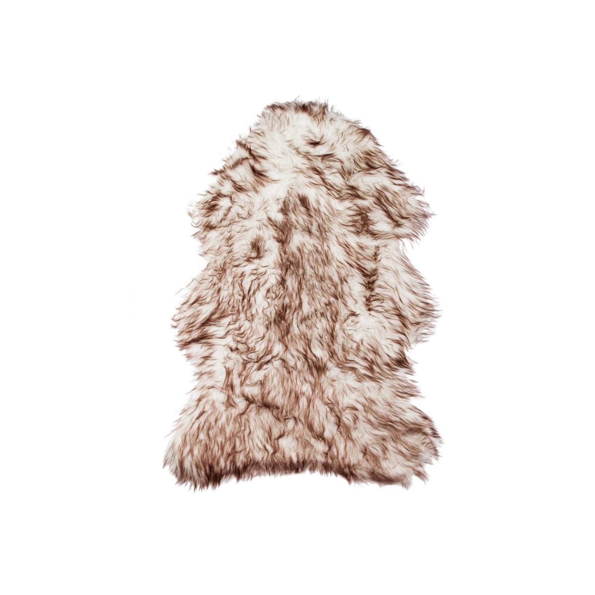 2 x 3 in. Sheepskin Rug - Gradient Chocolate