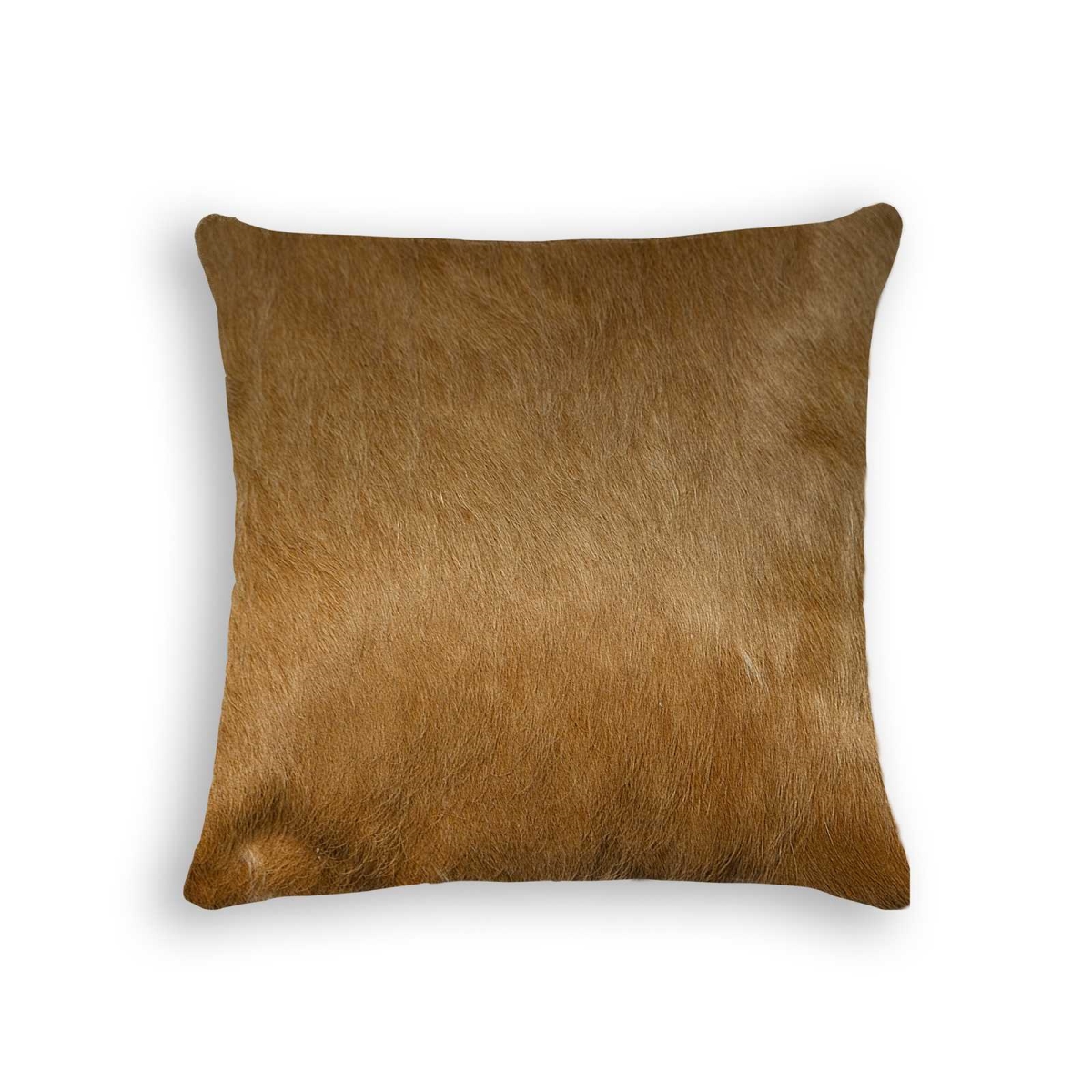 Picture of HomeRoots 316654 18 in. Cowhide Pillow - Tan