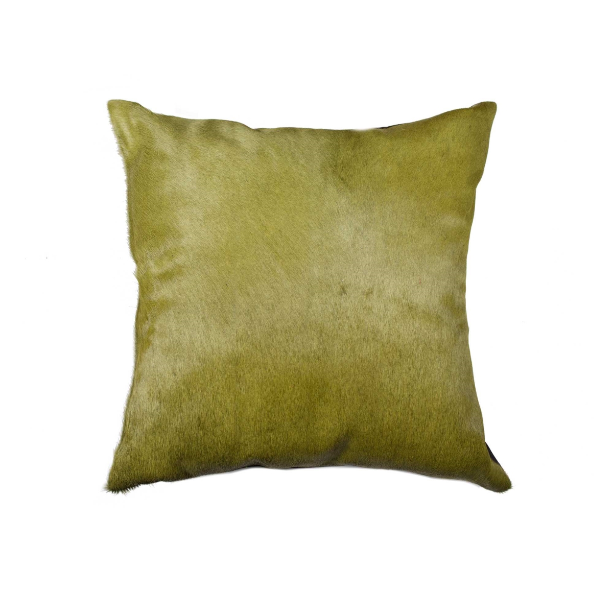 Picture of HomeRoots 316664 18 in. Cowhide Pillow - Verde