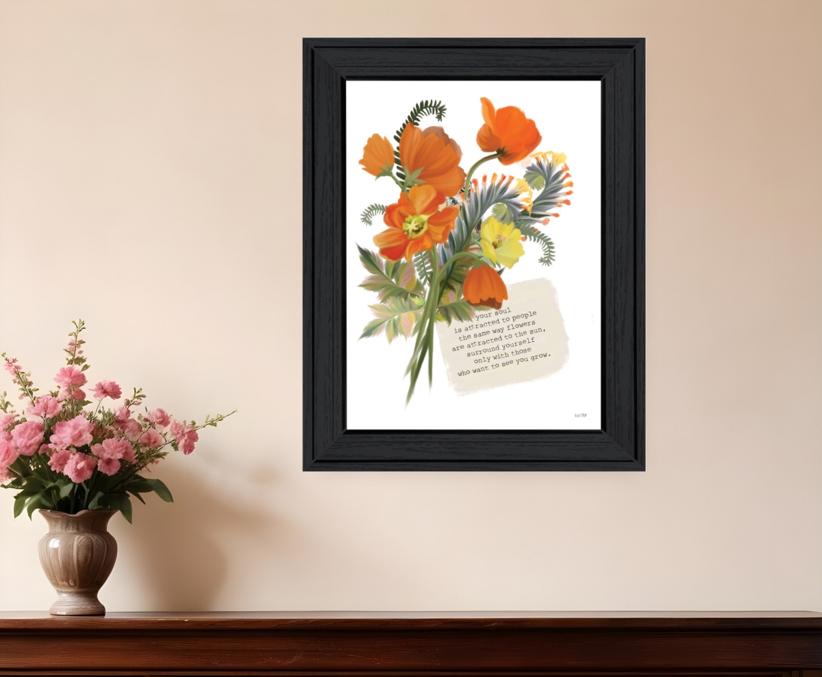 529896 Rectangle See You Grow Black Framed Print Wall Art