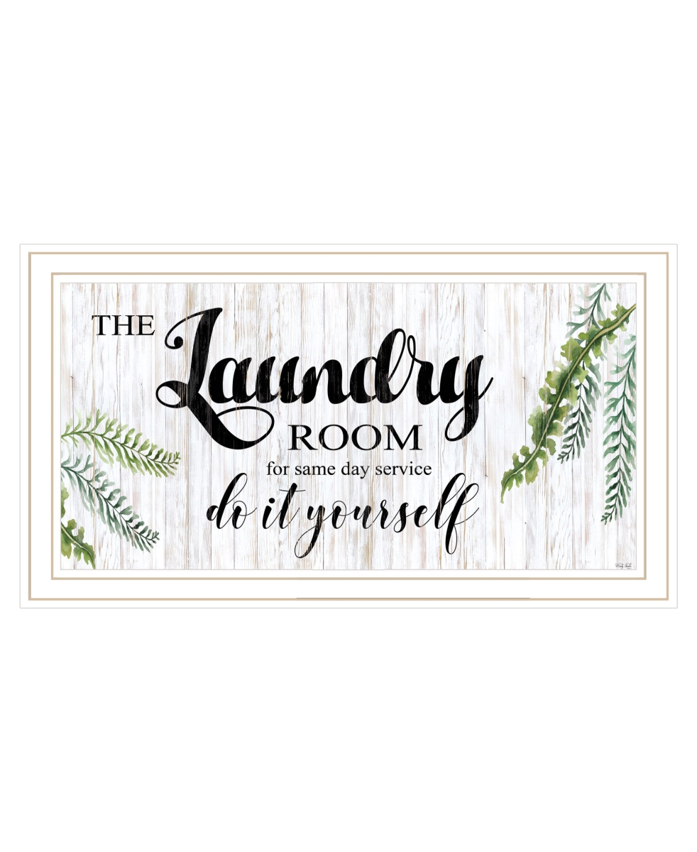 529718 The Laundry Room-Same Day Service Framed Print Wall Art