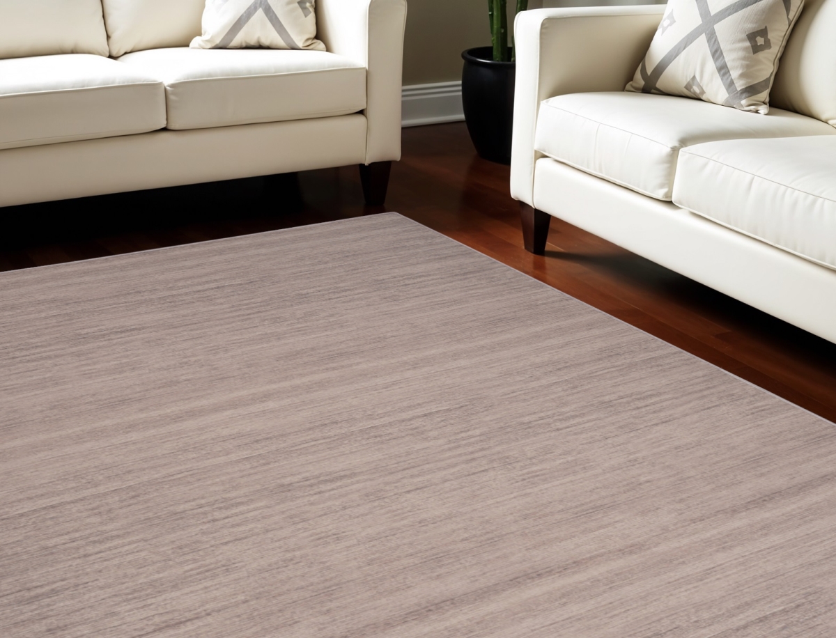552547 8 x 10 ft. Abstract Washable Rectangle Area Rug, Gray