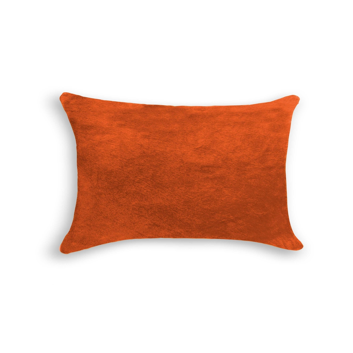316870 12 x 20 in. Cowhide Pillow - Orange