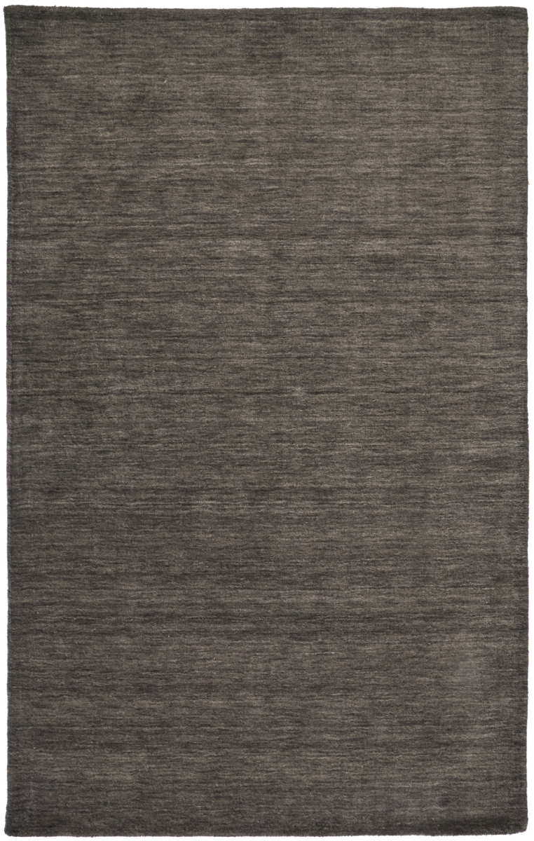 565599 2 x 3 ft. Brown Wool Hand Woven Rectangle Area Rug