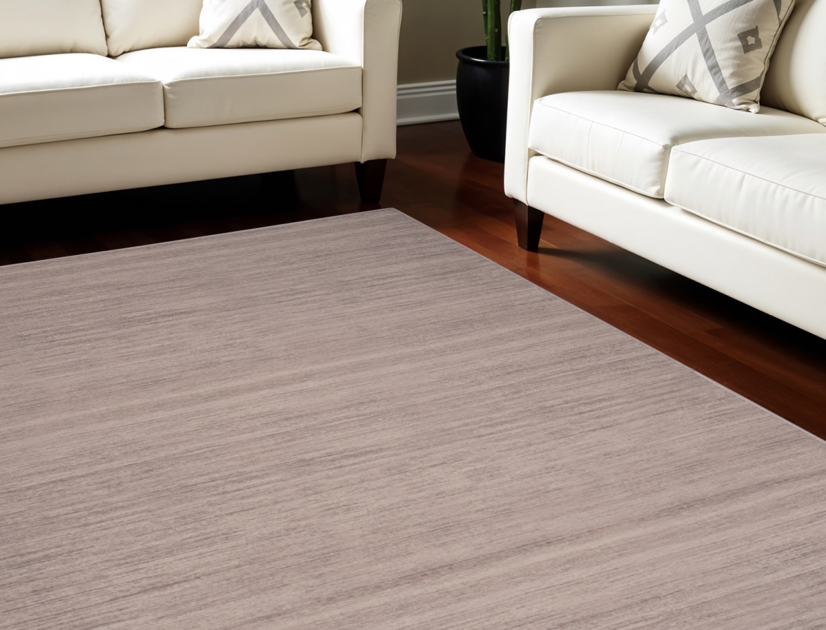 552557 6 x 9 ft. Abstract Washable Rectangle Area Rug, Gray