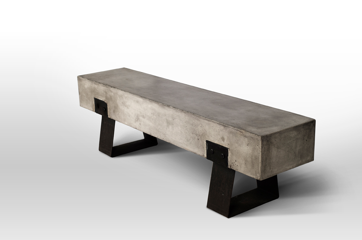 Modern Concrete Bench