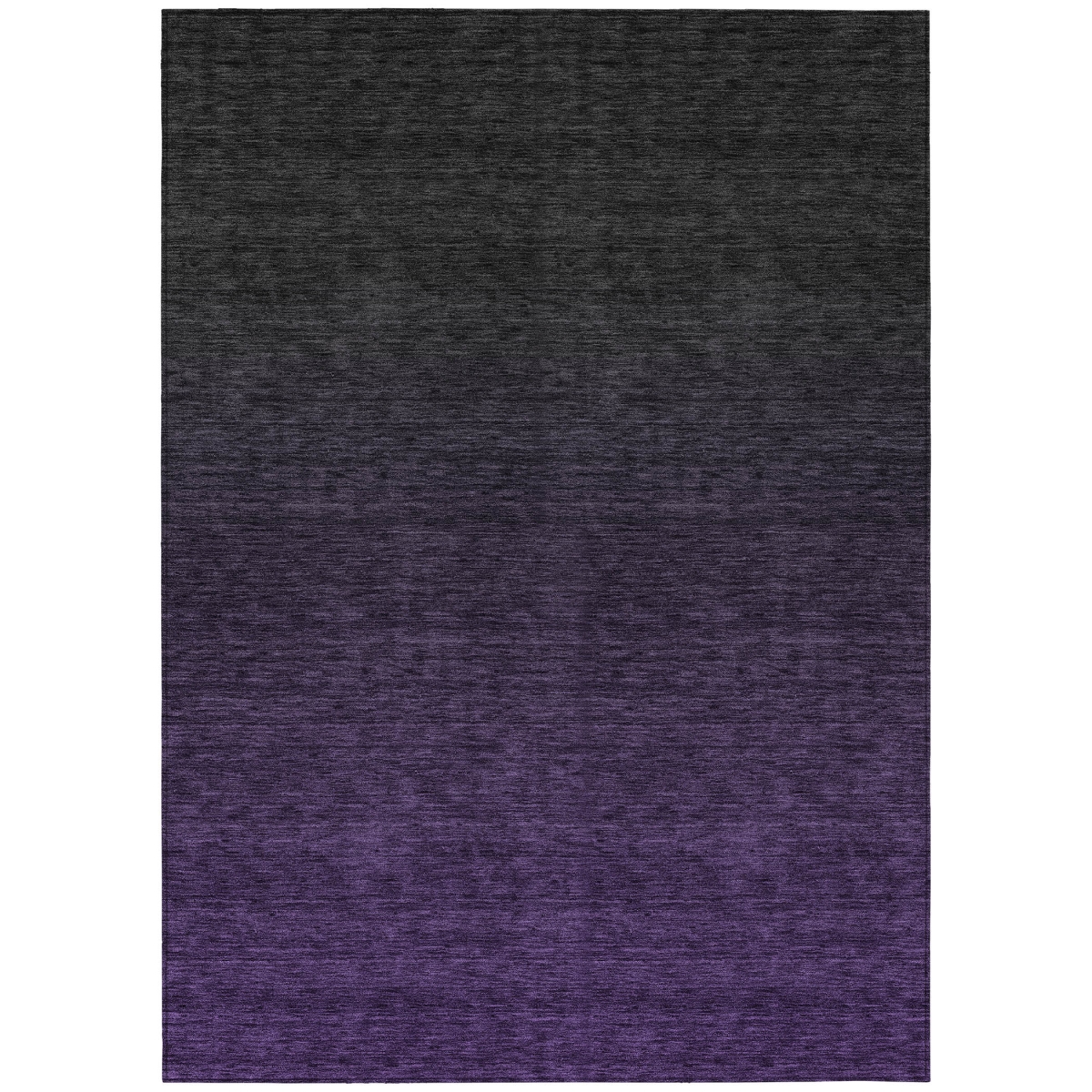 588940 9 x 12 ft. Abstract Washable Indoor & Outdoor Rectangle Area Rug, Eggplant, Purple & Charcoal