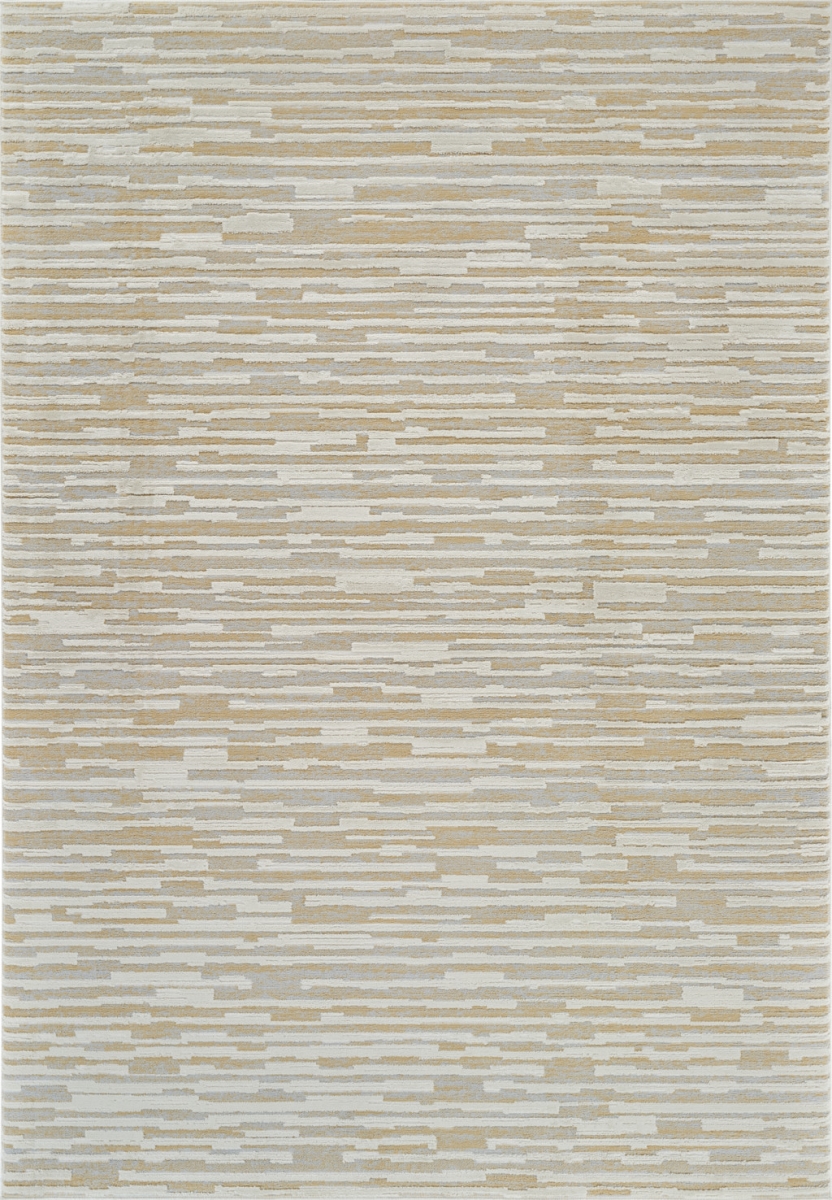 558895 8 x 11 ft. Abstract Distressed Rectangle Area Rug, Beige & Brown