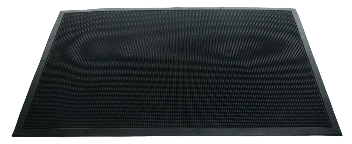 573967 32 x 48 in. Black Rubber Outdoor Door Mat
