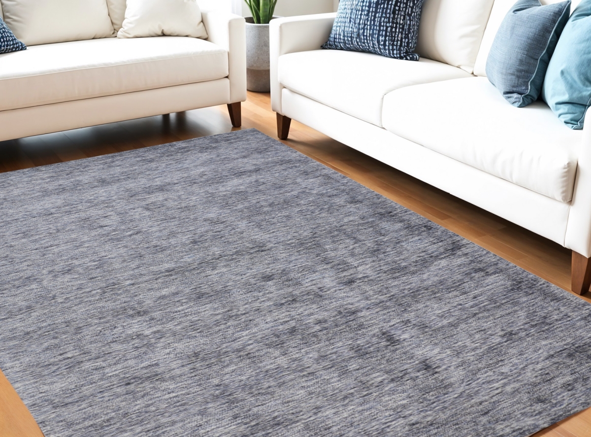 565892 5 x 8 ft. Abstract Hand Woven Rectangle Area Rug, Gray