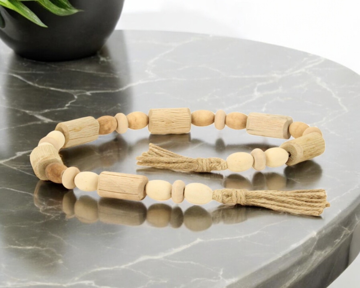 Decorative Tassel - Brown - 40 in. - Handmade Coastal Accent