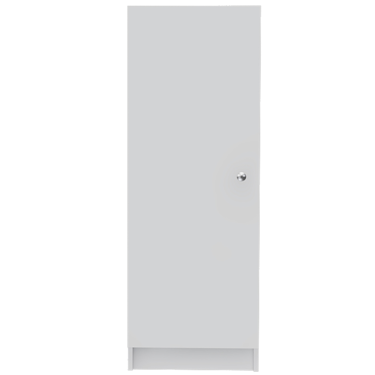 477655 47 in. White Wood Pantry Or Storage Closet