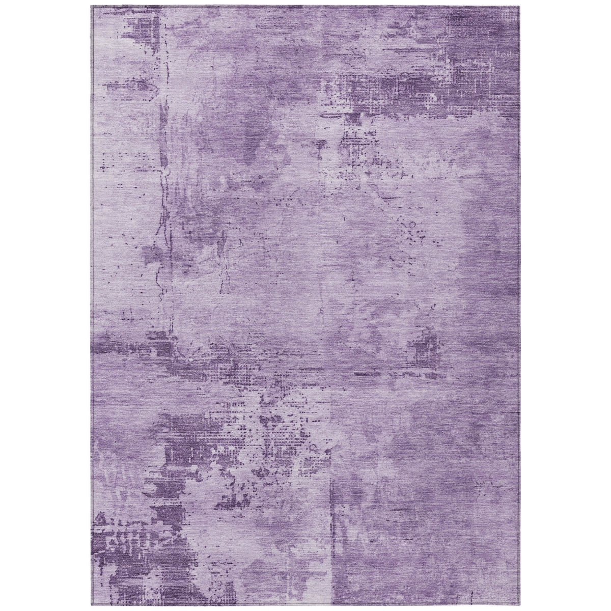 602724 10 x 14 ft. Lavender & Purple Abstract Washable Indoor & Outdoor Rectangle Area Rug