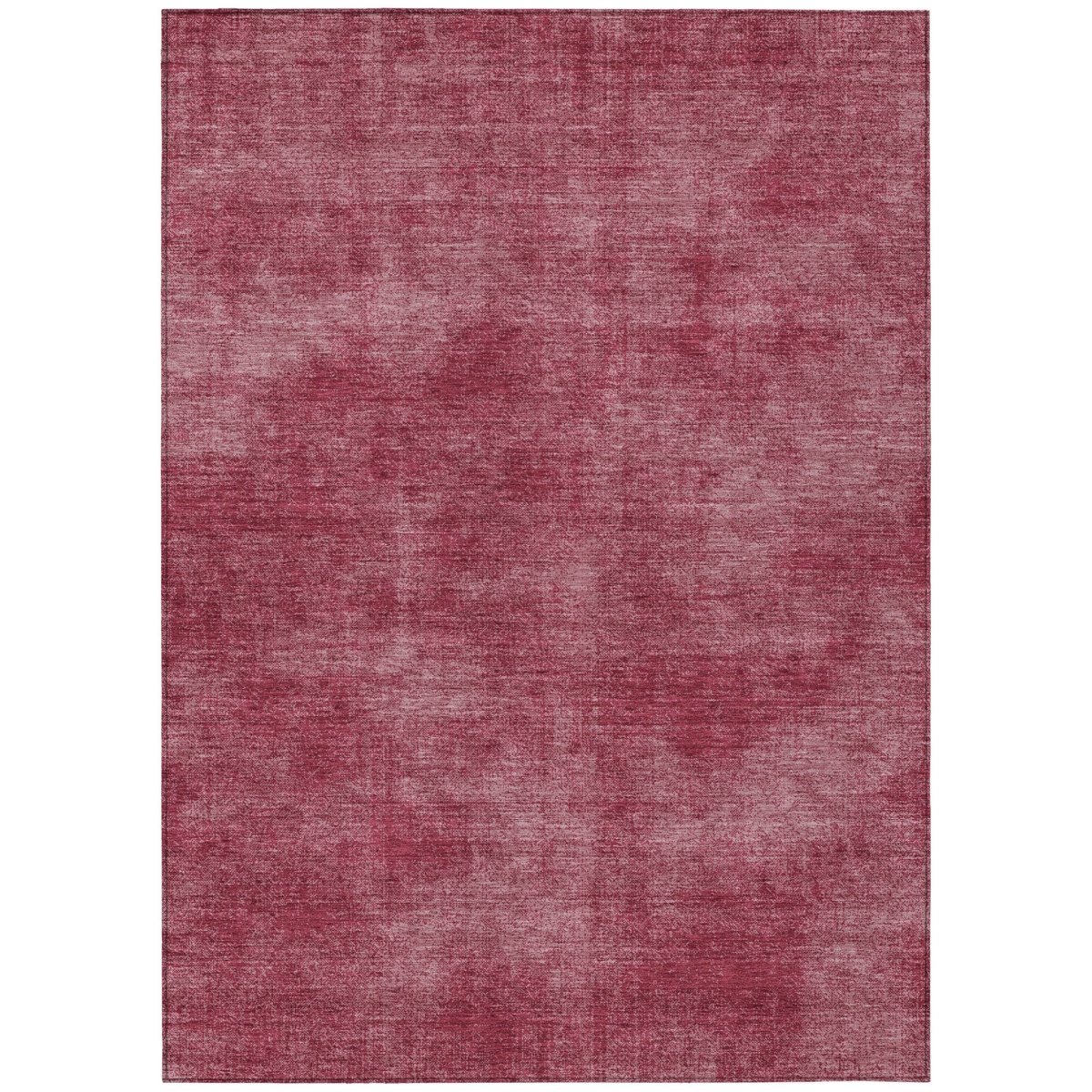 598816 9 x 12 ft. Red Washable Indoor & Outdoor Rectangle Area Rug