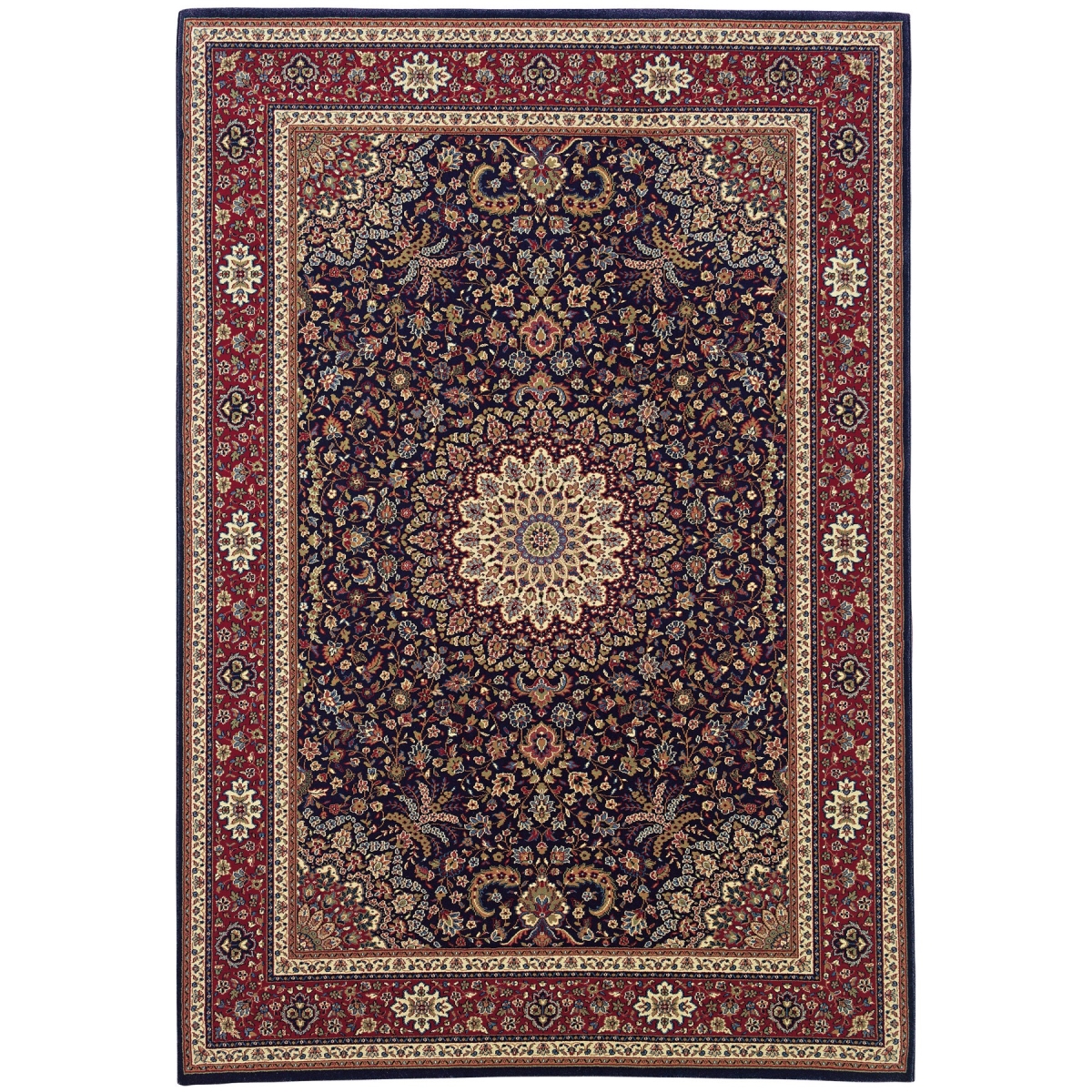 574278 8 x 11 ft. Blue & Red Oriental Rectangle Area Rug