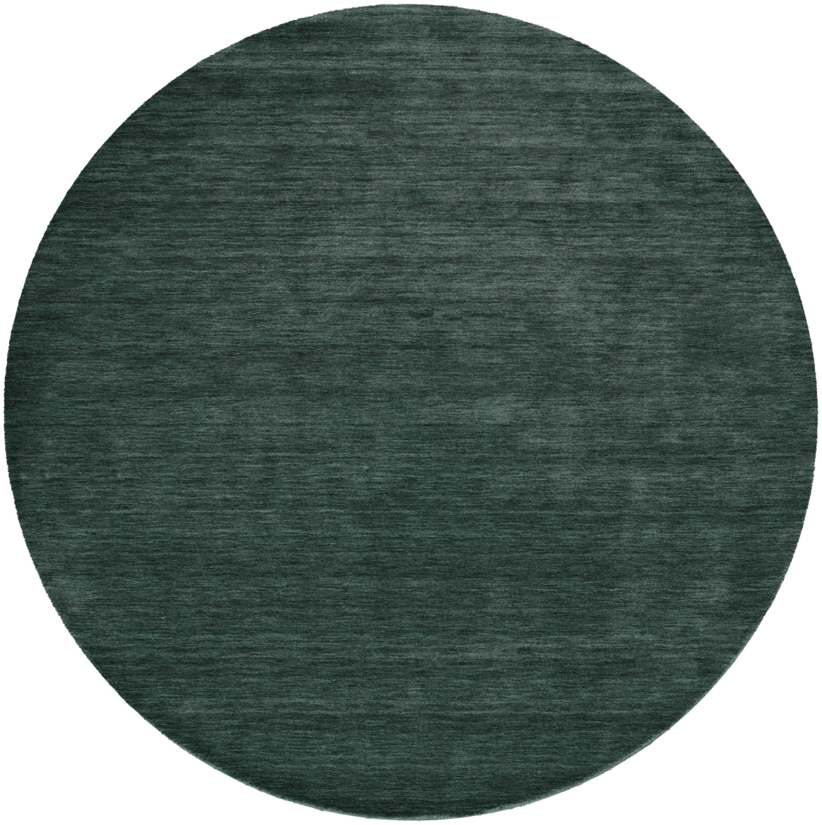 616916 10 ft. Green Hand Woven Round Rug