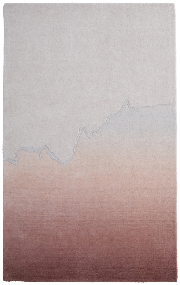 616927 10 x 14 ft. Pink & Ivory Ombre Hand Tufted Rectangle Area Rug