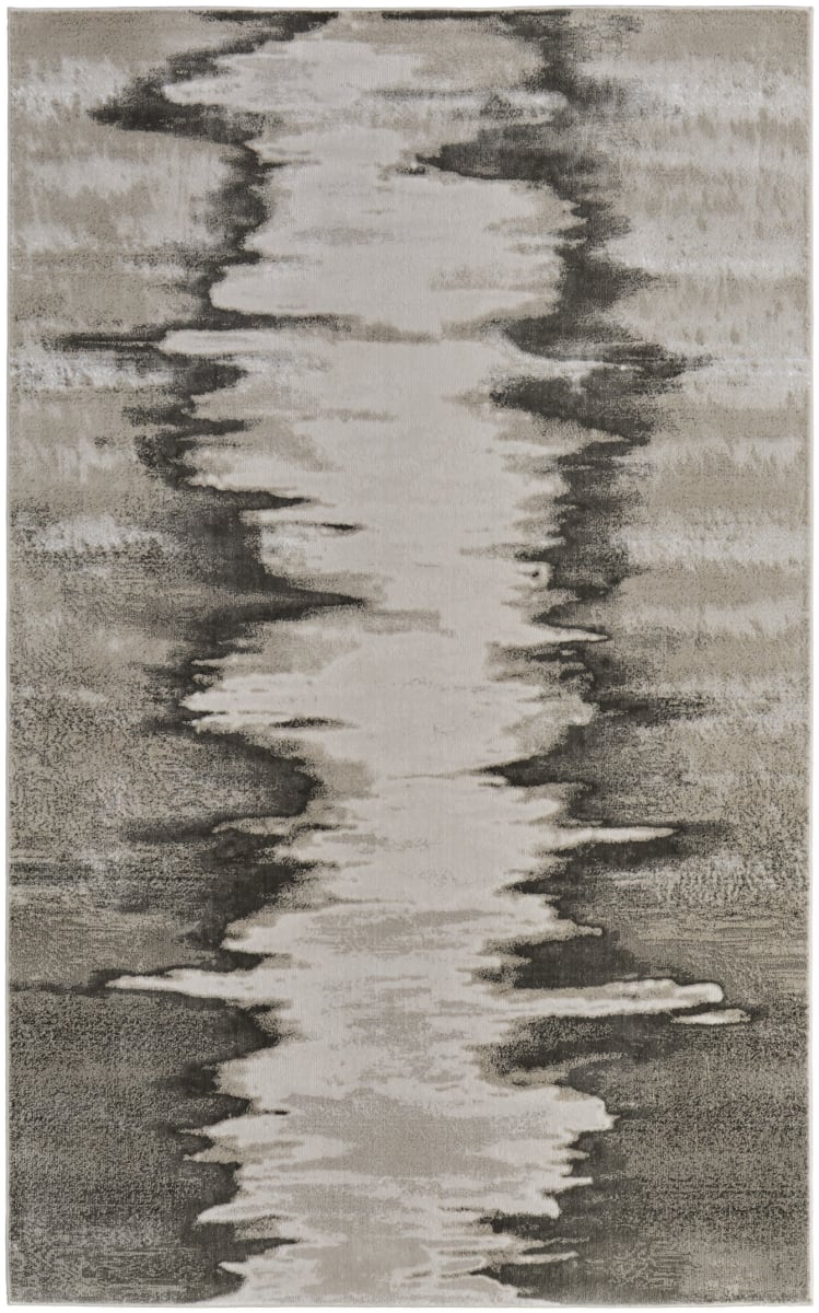 616999 12 x 18 ft. Gray, Taupe & Ivory Abstract Rectangle Area Rug